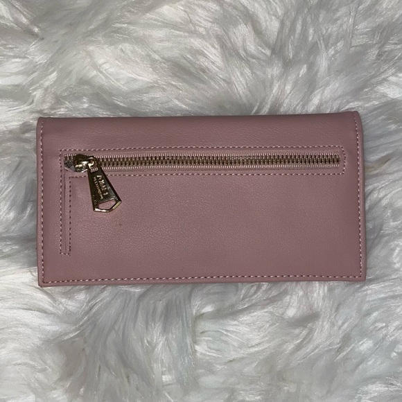 Aimee Kestenberg Marietta Pink Bifold Flat Wallet - Picture 7 of 11